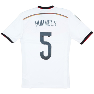 2014-15 Germany Home Shirt Hummels #5 - 5/10 - (S)