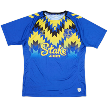 2022-23 Everton Player Issue Hummel Training Shirt #8 - 9/10 - (L)