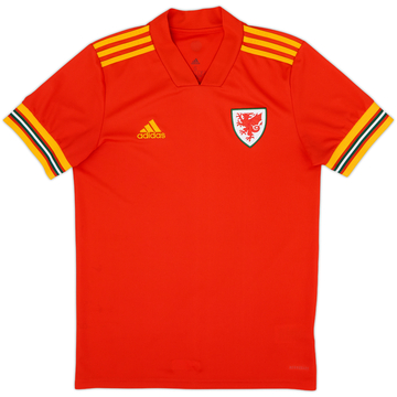 2020-21 Wales Home Shirt - 8/10 - (S)