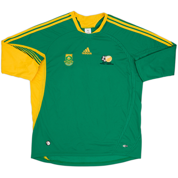 Camiseta de visitante de Sudáfrica 2008-09 L/S - 6/10 - (XL)