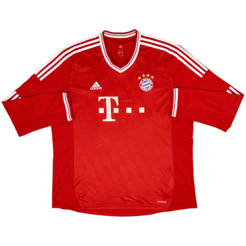2013-14 Bayern Munich Home L/S Shirt - 4/10 - (XXL)