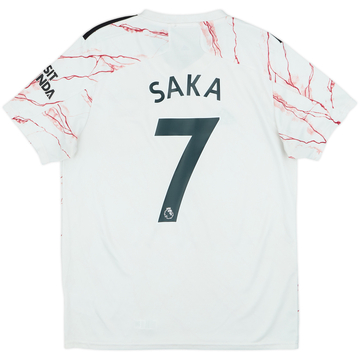 2020-21 Arsenal Away Shirt Saka #7 - 6/10 - (L)
