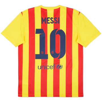 Camiseta básica de visitante del Barcelona 2013-15 Messi #10 - 7/10 - (M)