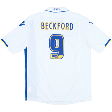 2009-10 Leeds United Home Shirt Beckford #9 - 8/10 - (XL)