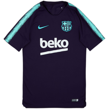 2018-19 Barcelona Nike Training Shirt - 8/10 - (S)