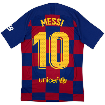2019-20 Barcelona Auténtica Camiseta Local Messi #10 - 10/10 - (S)