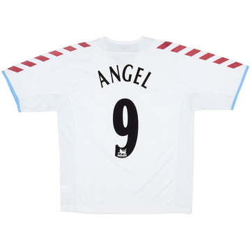 2004-05 Aston Villa Away Shirt Angel #9 - 8/10 - (L)