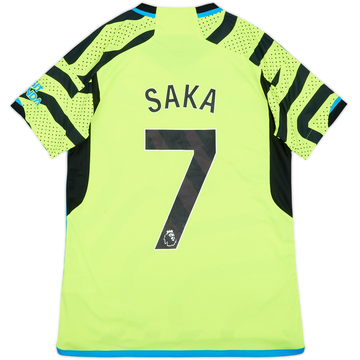 2023-4 Arsenal Away Shirt Saka #7 - 7/10 - (Women's M)