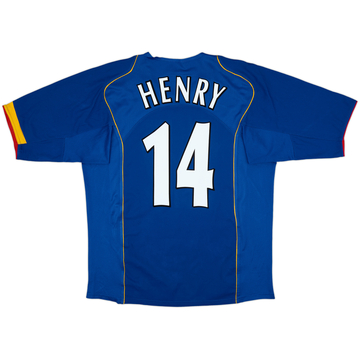 2004-06 Arsenal Away Shirt Henry #14 - 6/10 - (L)
