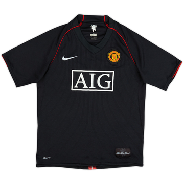 2007-08 Manchester United Away Shirt - 5/10 - (XL.Boys)
