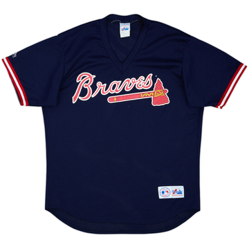 2000s Atlanta Braves Majestic Training Jersey - 7/10 - (XL)