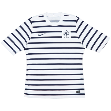 2011-12 France Authentic Away Shirt - 8/10 - (XL)