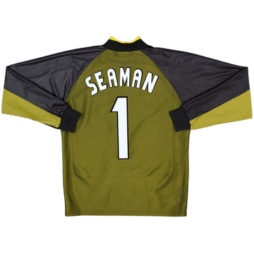 1998-99 England GK Shirt Seaman #1 - 10/10 - (Y)
