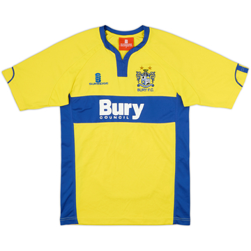 2012-13 Bury Away Shirt #4 - 8/10 - (Y)