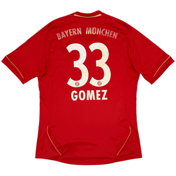 2011-13 Bayern Munich Home Shirt Gomez #33 - 4/10 - (L)