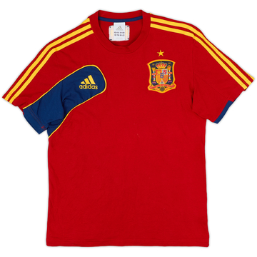 2012-13 Spain adidas Cotton Tee - 9/10 - (S)