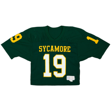 2000s Sycamore Aviators Stotts #19 Russell Athletic Training Jersey - 5/10 - (M.Boys)