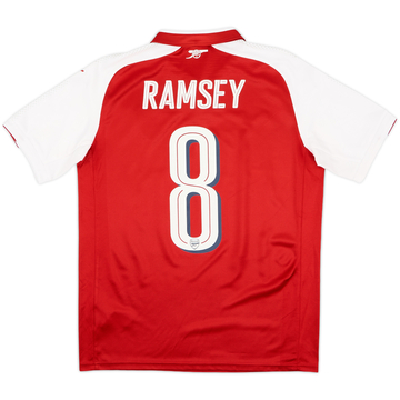 2017-18 Arsenal Home Shirt Ramsey #8 - 8/10 - (XL.Boys)
