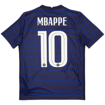 2020-21 France Home Shirt Mbappe #10 - 8/10 - (XL.Boys)