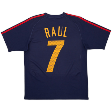 2002-04 Spain Basic Third Shirt Raul #7 - 8/10 - (S)