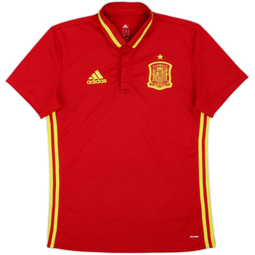 2016-17 Spain adidas Polo Shirt - 9/10 - (M)