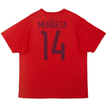 2002-04 Spain Nike 'Mendieta #14' Graphic Tee - 6/10 - (XL)