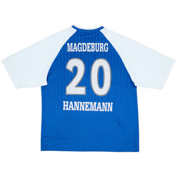 2001-02 Magdeburg Home Shirt Hannemann #20 - 7/10 - (L)