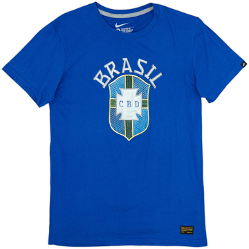 2011-12 Brazil Nike Cotton Tee - 8/10 - (M)