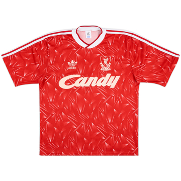 1989-91 Liverpool Camiseta Local - 4/10 - (L)