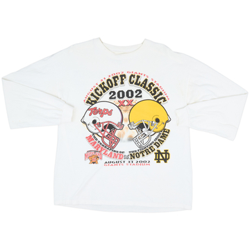 2002 Kickoff Classic Graphic L/S Tee - 7/10 - (XL)