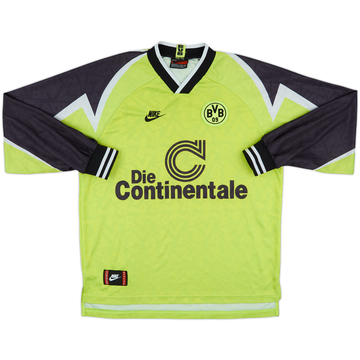 1995-96 Borussia Dortmund Home L/S Shirt - 7/10 - (L)