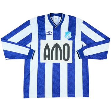 1993-94 FC Eindhoven Match Issue Home L/S Shirt #10