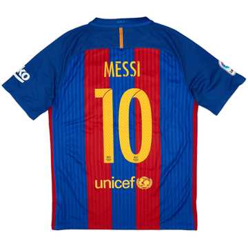 2016-17 Barcelona Home Shirt Messi #10 - 8/10 - (M)