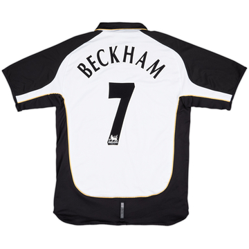 2001-02 Manchester United Centenary Away/Third Shirt Beckham #7 - 8/10 - (L)
