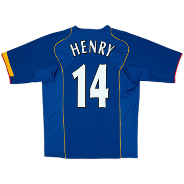 2004-06 Arsenal Away Shirt Henry #14 - 10/10 - (L)