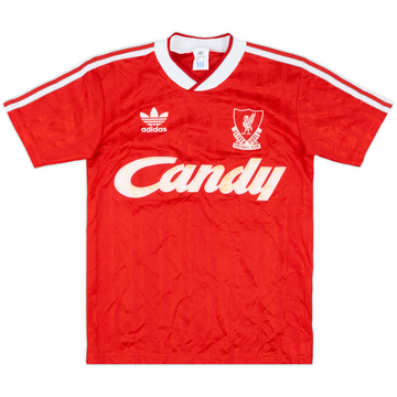1988-89 Liverpool Home Shirt - 7/10 - (S)