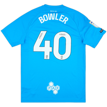 2024-25 Preston North End Match Issue Away Shirt Bowler #40