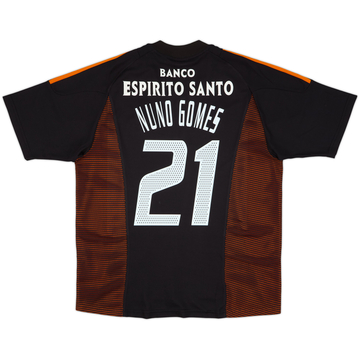 2002-03 Benfica Away Shirt Nuno Gomes #21 - 7/10 - (L)