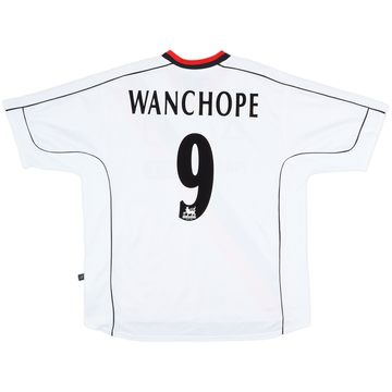 2002-03 Manchester City Away Shirt Wanchope #9 - 10/10 - (XL)