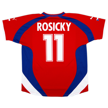 2000-02 Czech Republic Basic Home Shirt Rosicky #11