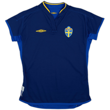 2004-06 Sweden Away Shirt - 8/10 - (Women's S)