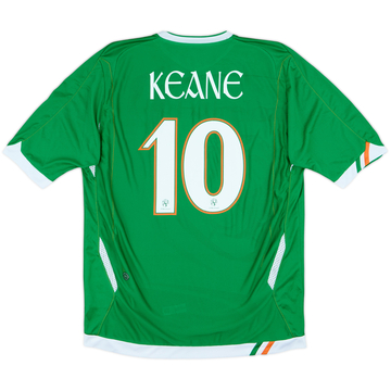 2006-08 Ireland Home Shirt Keane #10