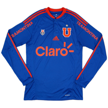 2016 Universidad de Chile Home L/S Shirt - 8/10 - (S)