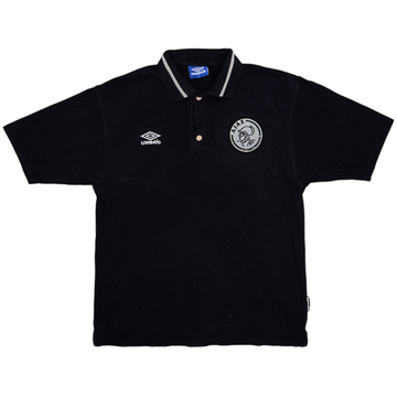 1998-99 Ajax Umbro Polo Shirt - 8/10 - (L)