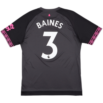 2018-19 Everton Away Shirt Baines #3 - 10/10 - (M)