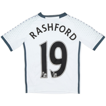 2017-18 Manchester United Third Shirt Rashford #19 - 6/10 - (7-8 Years)