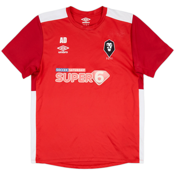 2017-18 Salford City Umbro Staff Issue Training Shirt AD - 7/10 - (L)