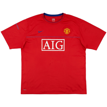 2008-09 Manchester United Nike Training Shirt - 5/10 - (XXL)