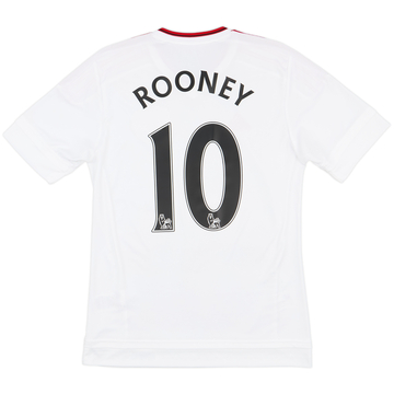 2015-16 Manchester United Away Shirt Rooney #10 - 10/10 - (XS)