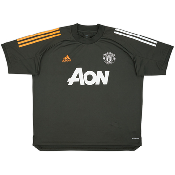 2020-21 Manchester United adidas Training Shirt - 9/10 - (XL)